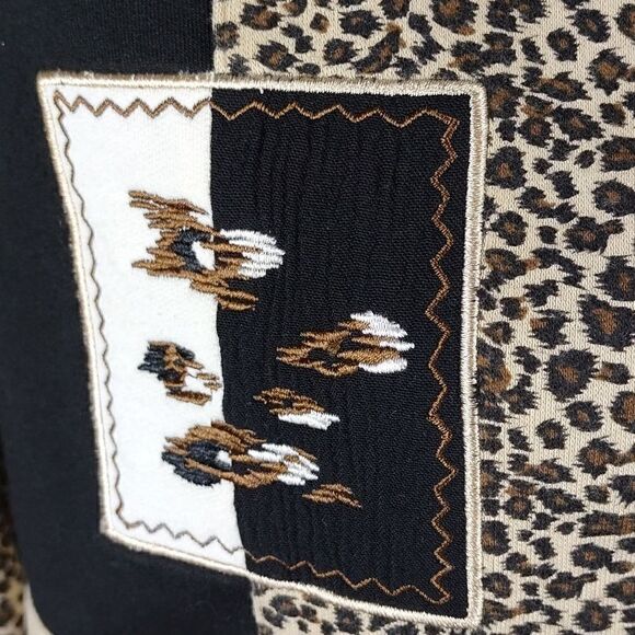 Koret K-Wear Petites Animal Print Jacket - Picture 7 of 10